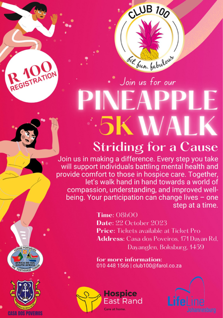 Pineapple 5km Walk – Striding for a Cause