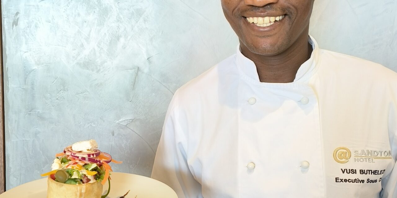Culinary Alchemy: Vusi Buthelezi takes the helm as Executive Chef at @Sandton Hotel