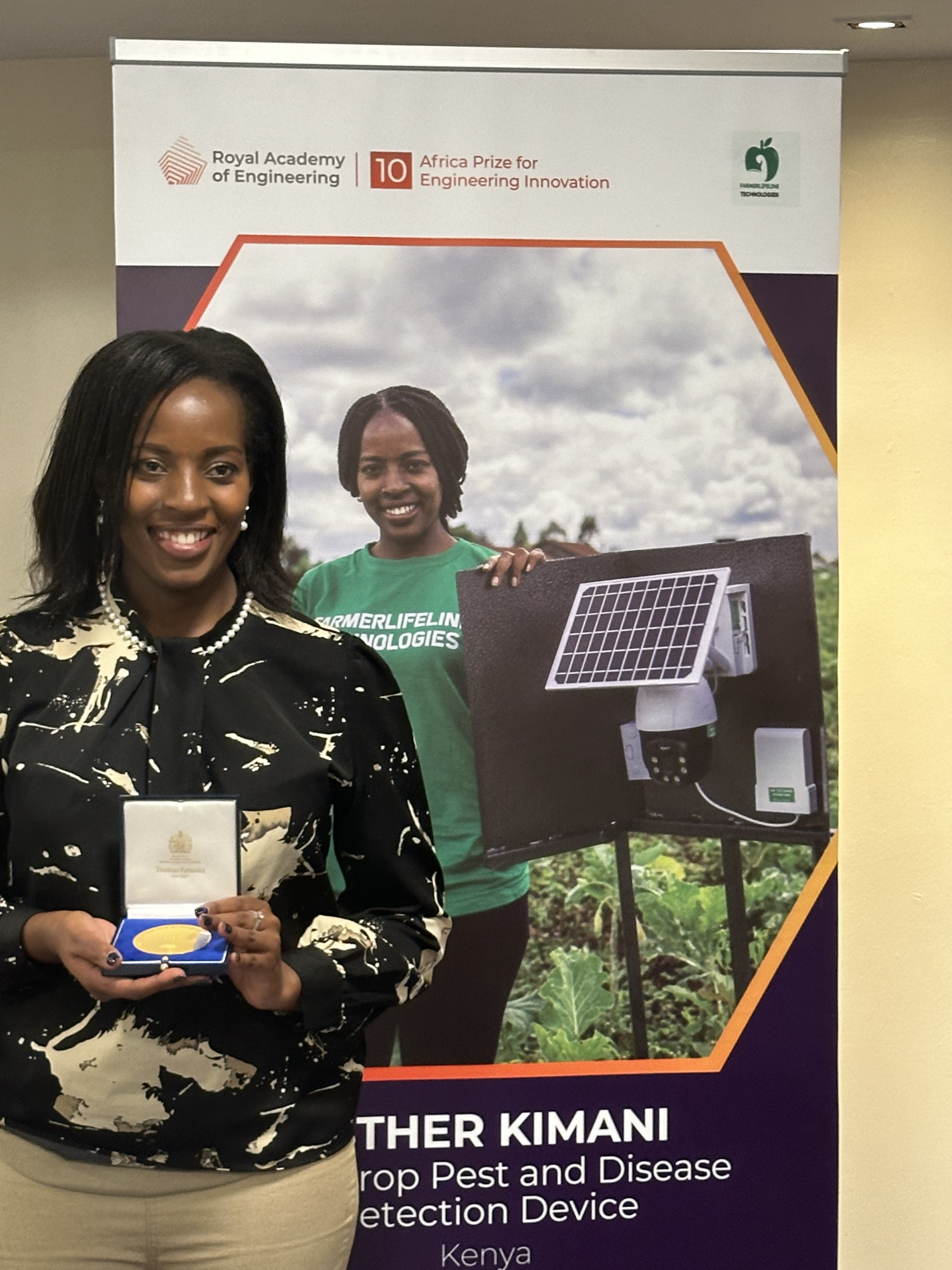 Third woman and second Kenyan wins 10th Africa Prize for Engineering Innovation