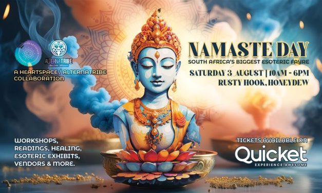 Step into the mystical realm of Namaste Day 2024 on 3 August at Rusty Hook in Honeydew