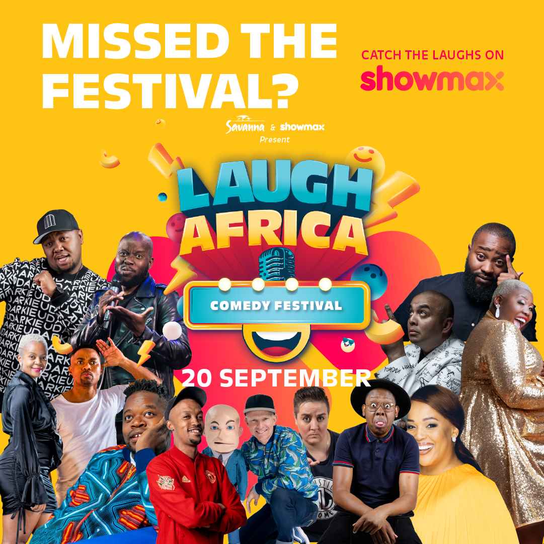 Laugh Africa Comedy Boxset Now on Showmax!