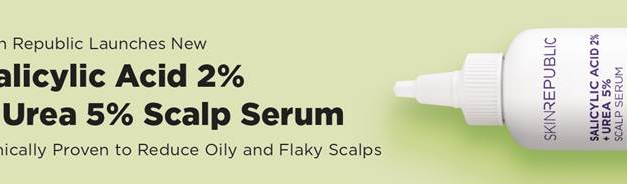 Skin Republic Launches New Salicylic Acid 2% + Urea 5% Scalp Serum Clinically Proven to Reduce Oily and Flaky Scalps!