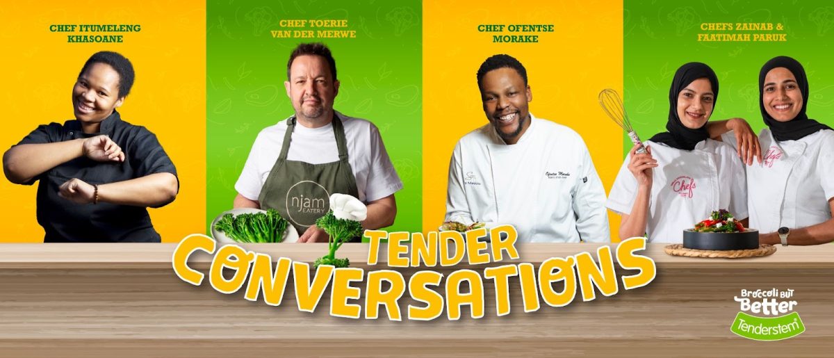 Join the ‘Tender Conversations’ with Tenderstem broccoli and Renowned SA Chefs