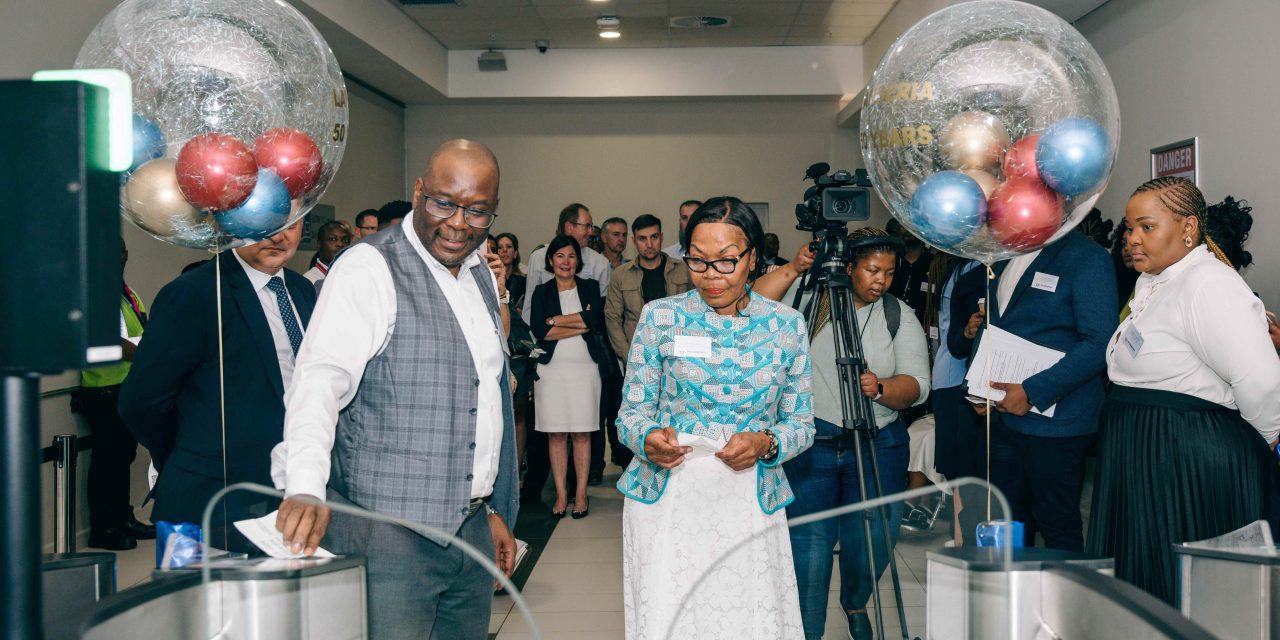 Lanseria International Airport unveils “Tap and Fly” automated boarding gate system